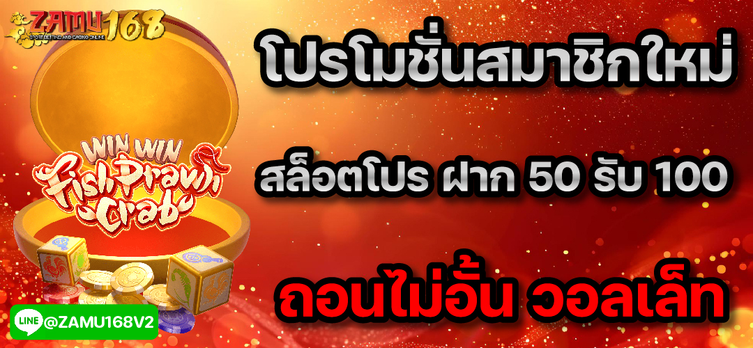 โปรโมชั่นสมัครใหม่